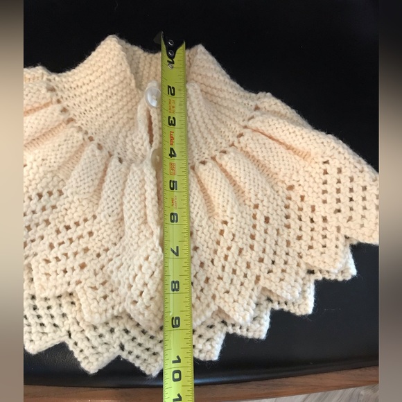 Vintage Hand Crochet Victorian Style Collar O/S - Picture 4 of 10